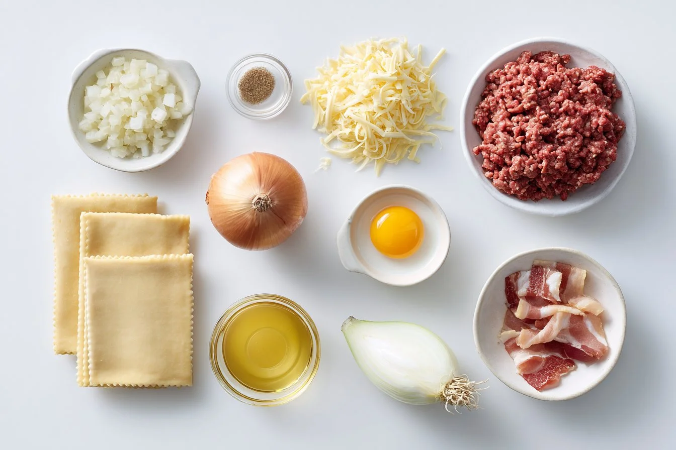 Beef and Bacon Pastry Rolls