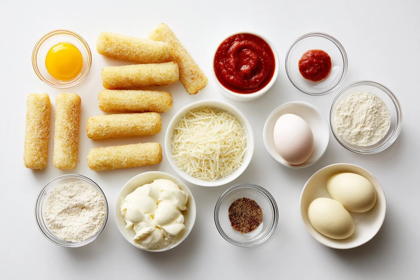 Crispy Mozzarella Sticks