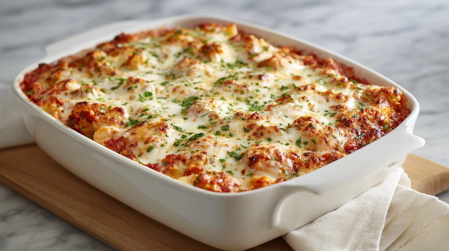 Creamy Chicken Marinara Casserole