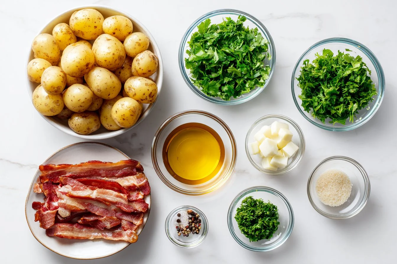 Honey Bacon Roasted Potatoes