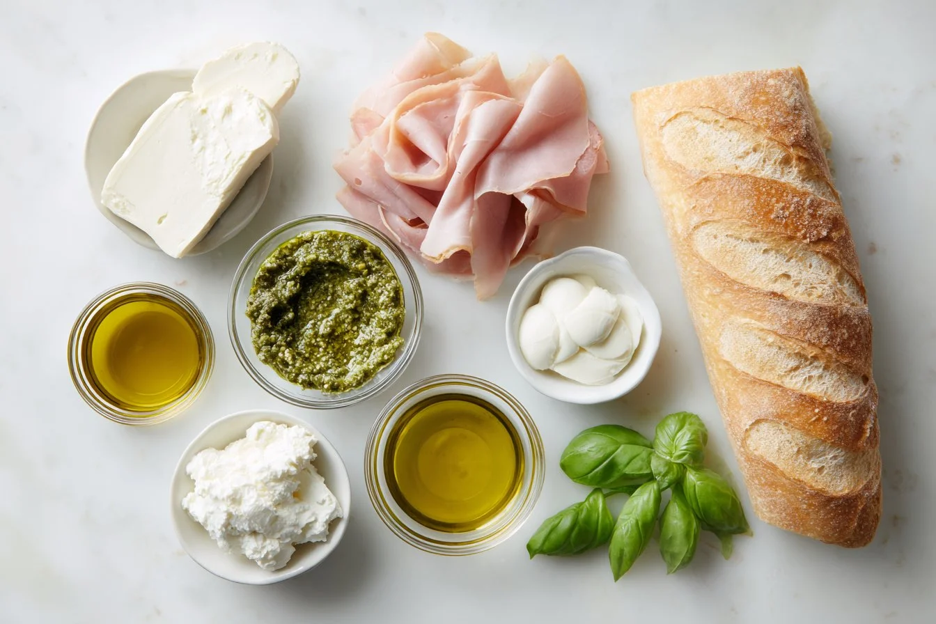 Italian Ham and Cheese Sandwich