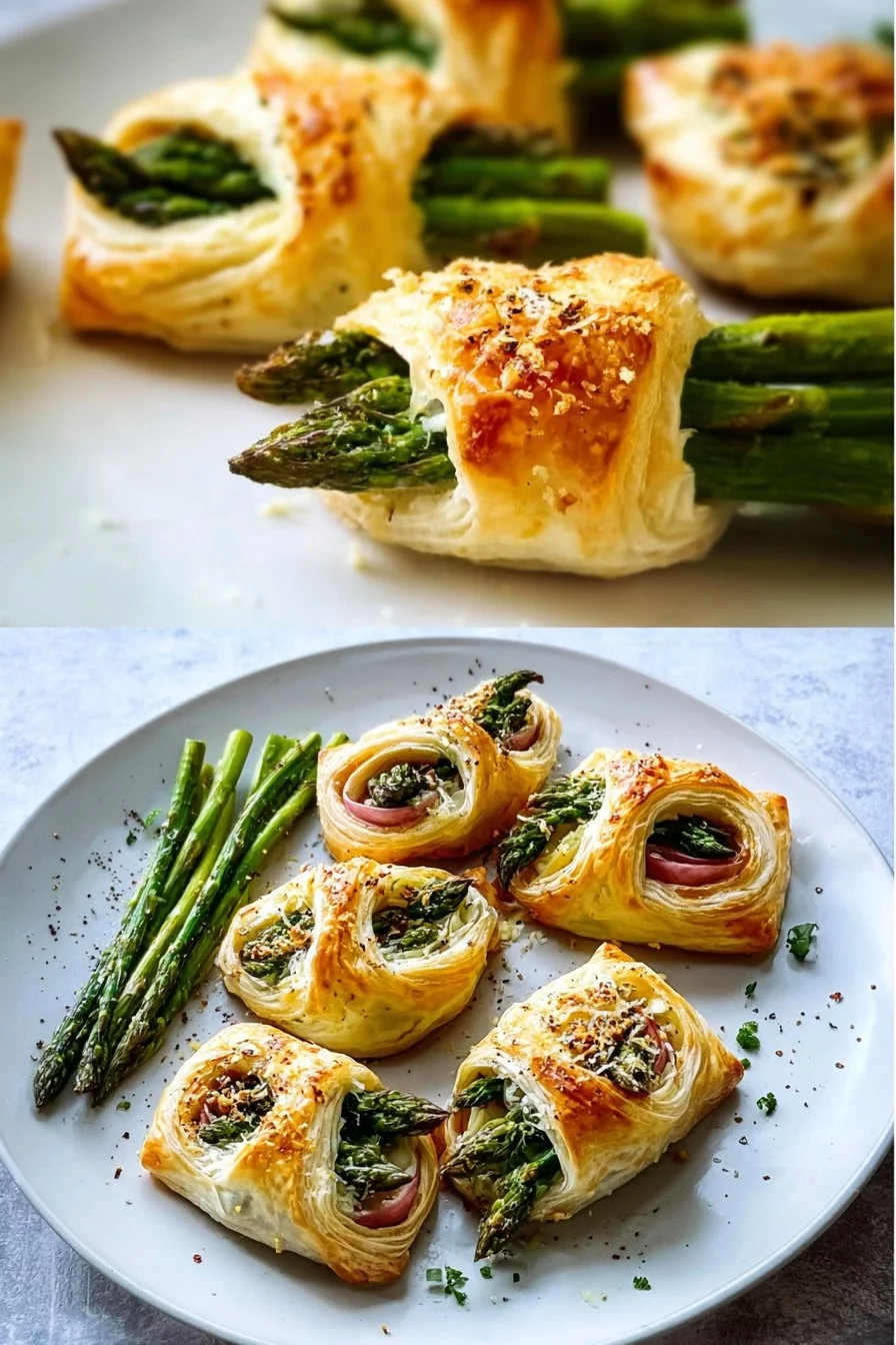 Asparagus Puff Pastry Bundles