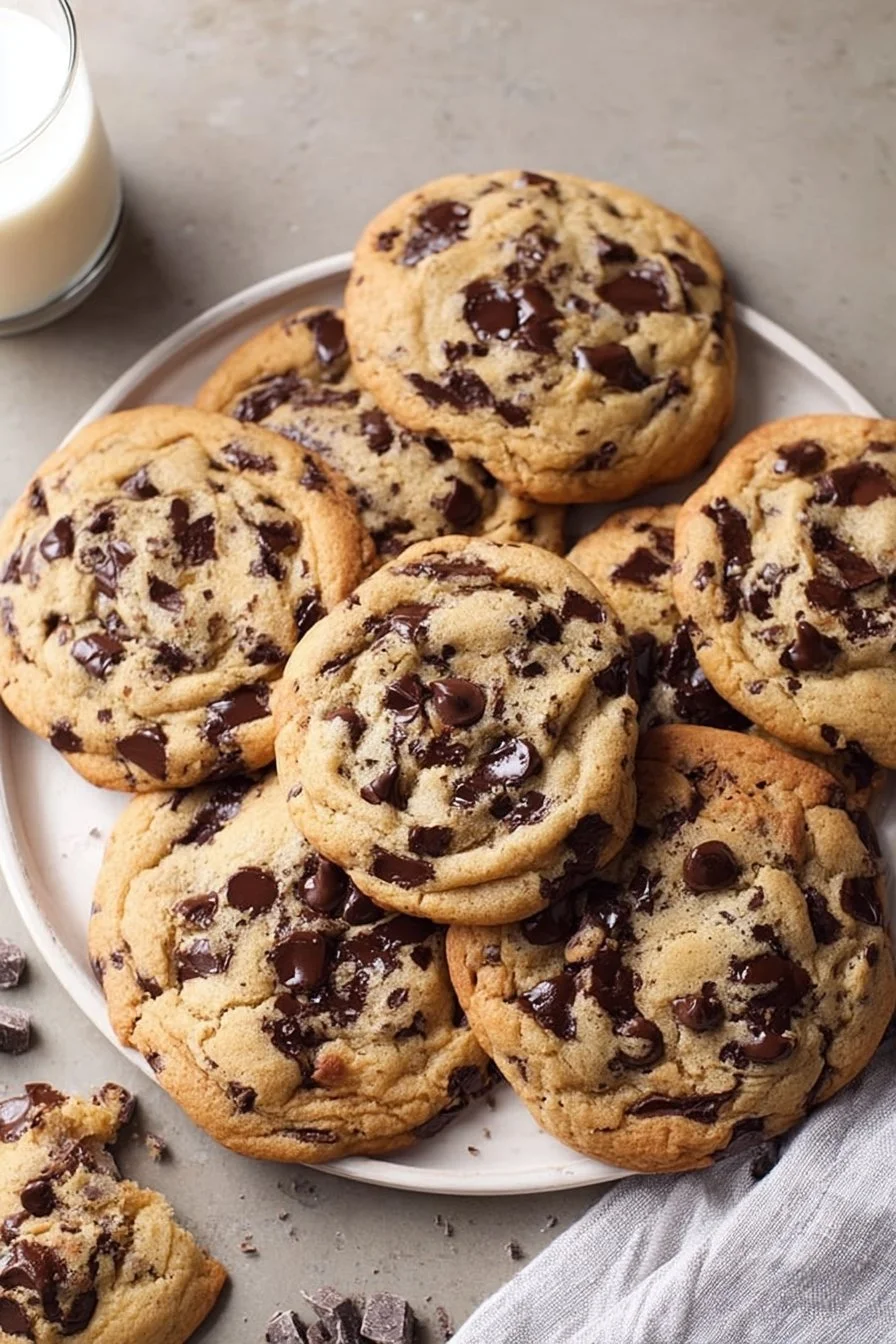 Bakery Style Chocolate Chip Cookies