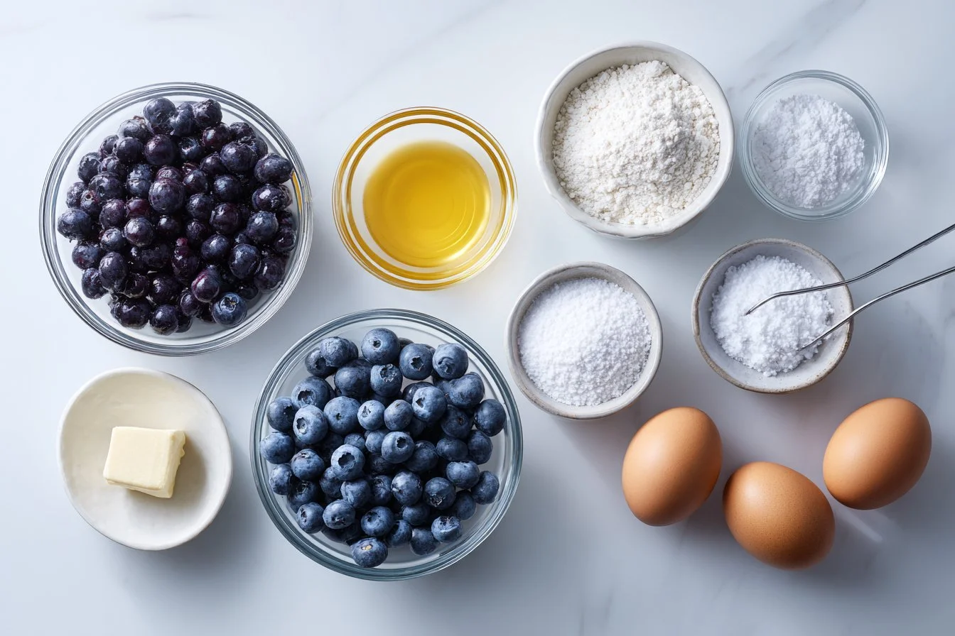 blueberry cake