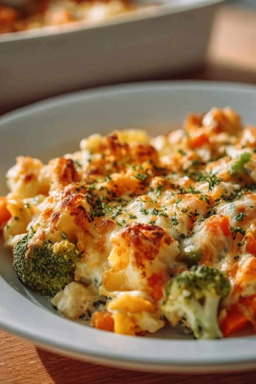 Cheesy Vegetable Casserole