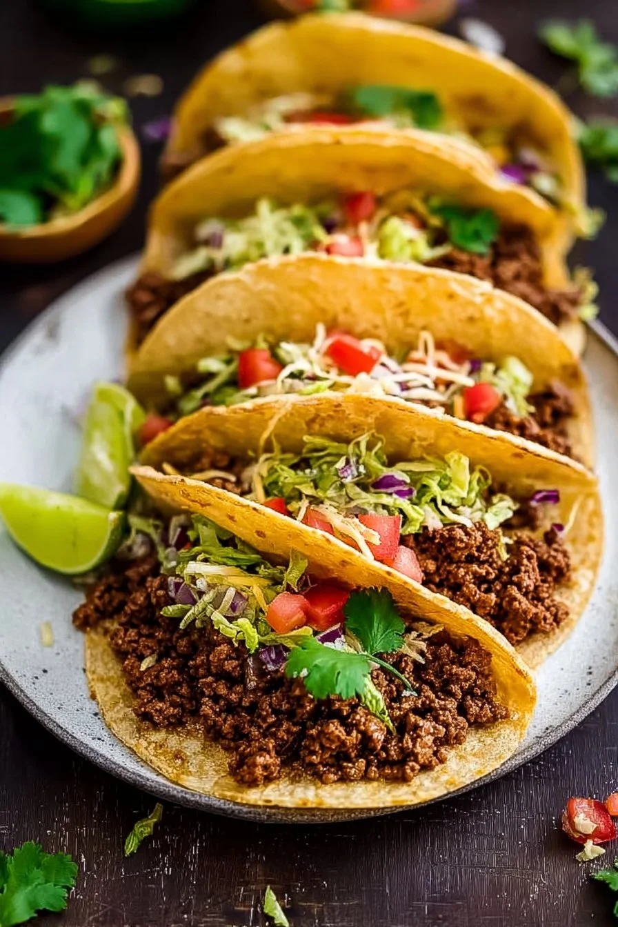 Ground Beef Tacos