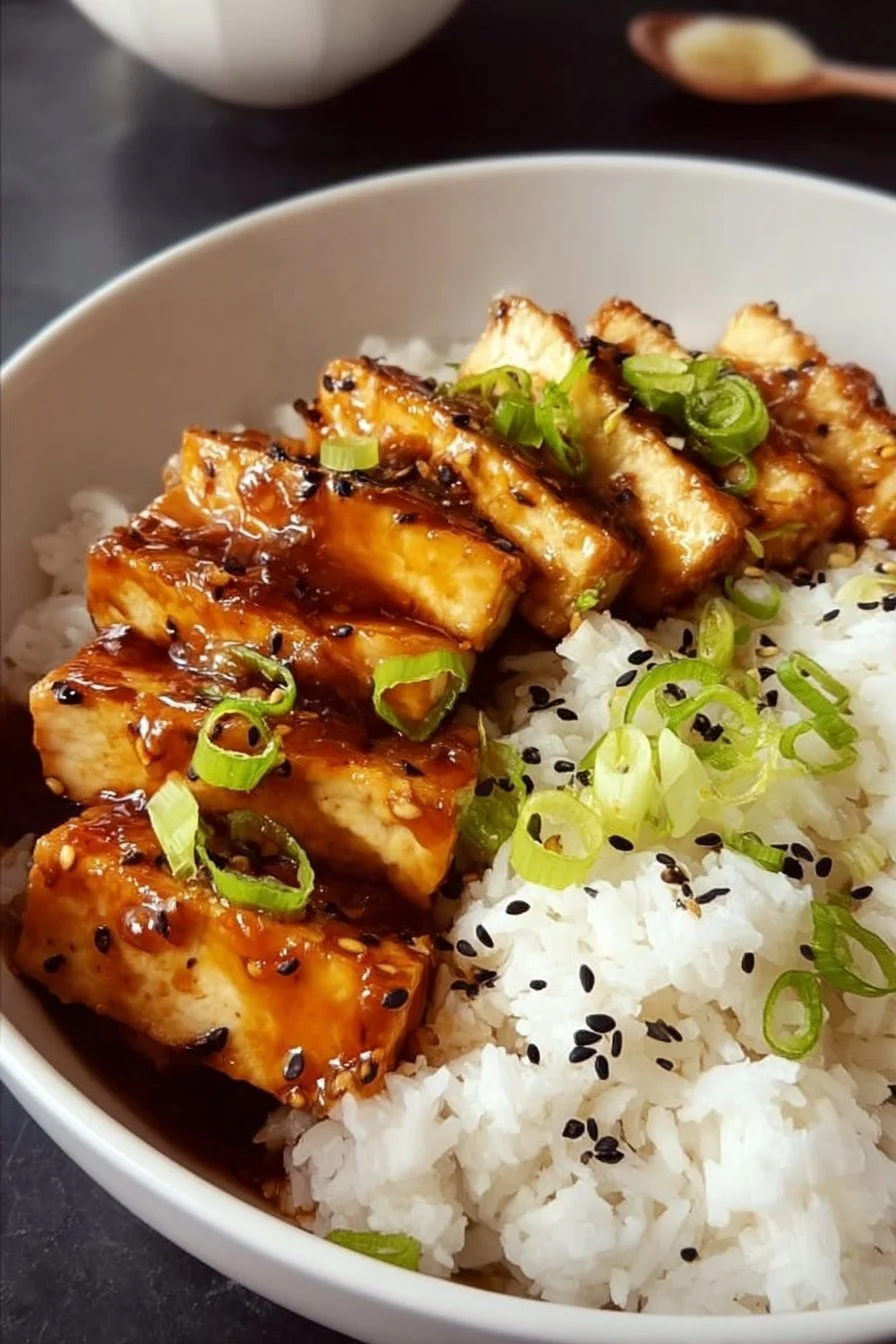 Honey Garlic Tofu