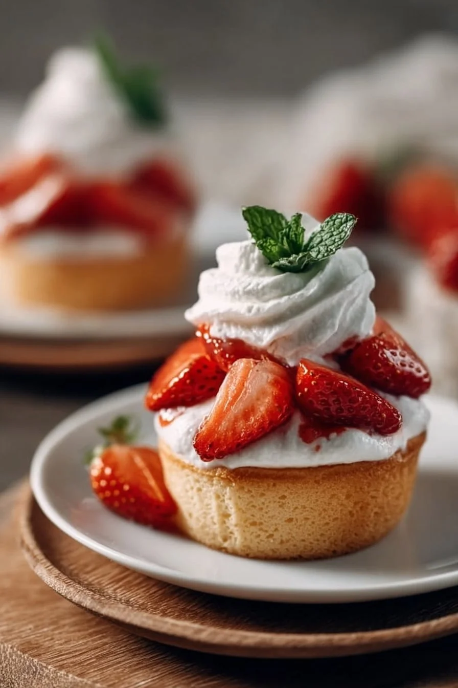 Mini Strawberry Shortcake Cups