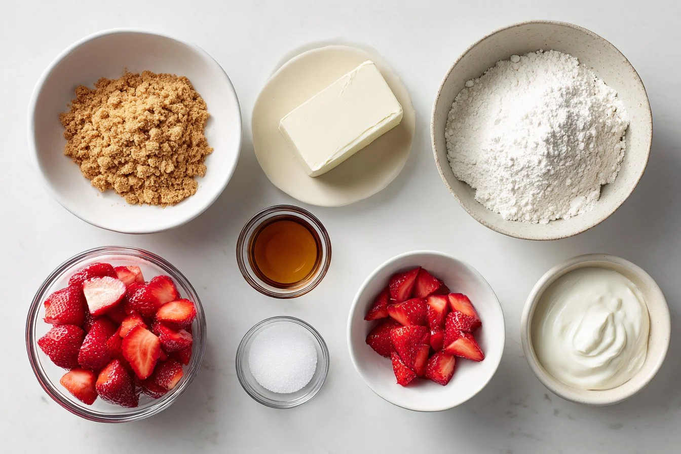 Strawberry Cheesecake Cups No Bake