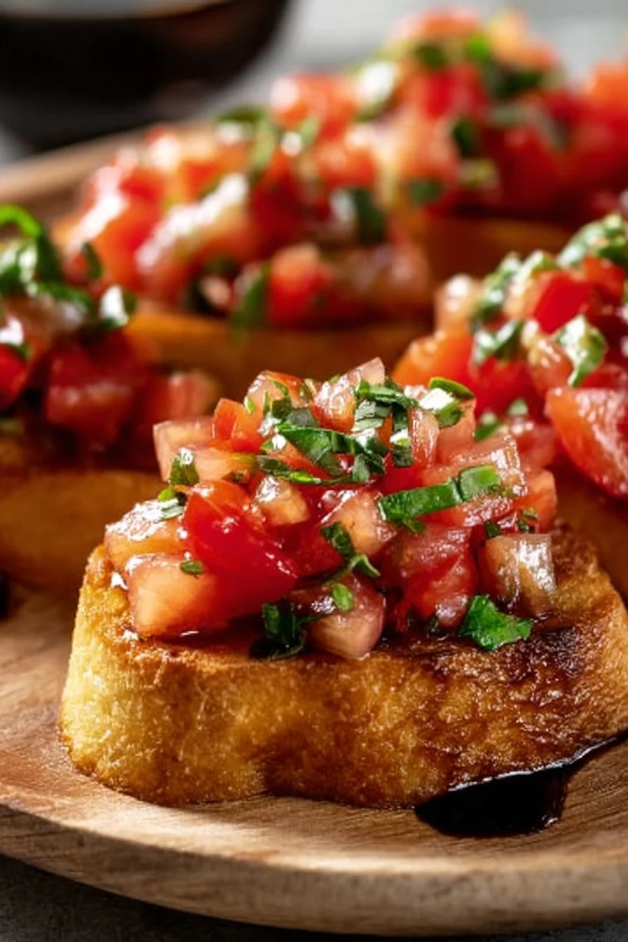 Authentic Italian Bruschetta