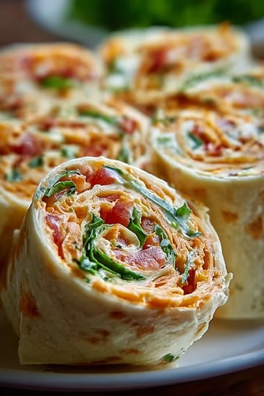 Vegetable Tortilla Roll Ups