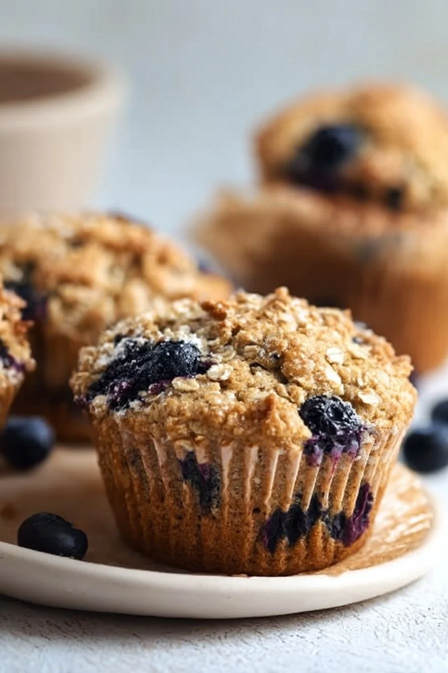 Blueberry Oatmeal Muffins