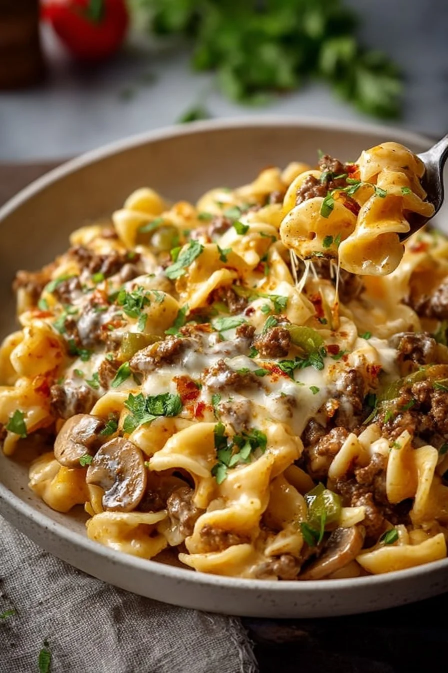 Cheeseburger Pasta