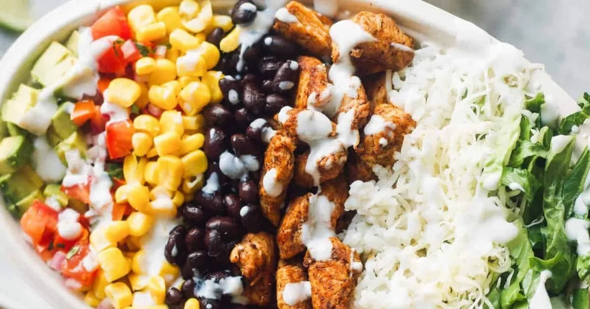 Chicken Burrito Bowls Recipe
