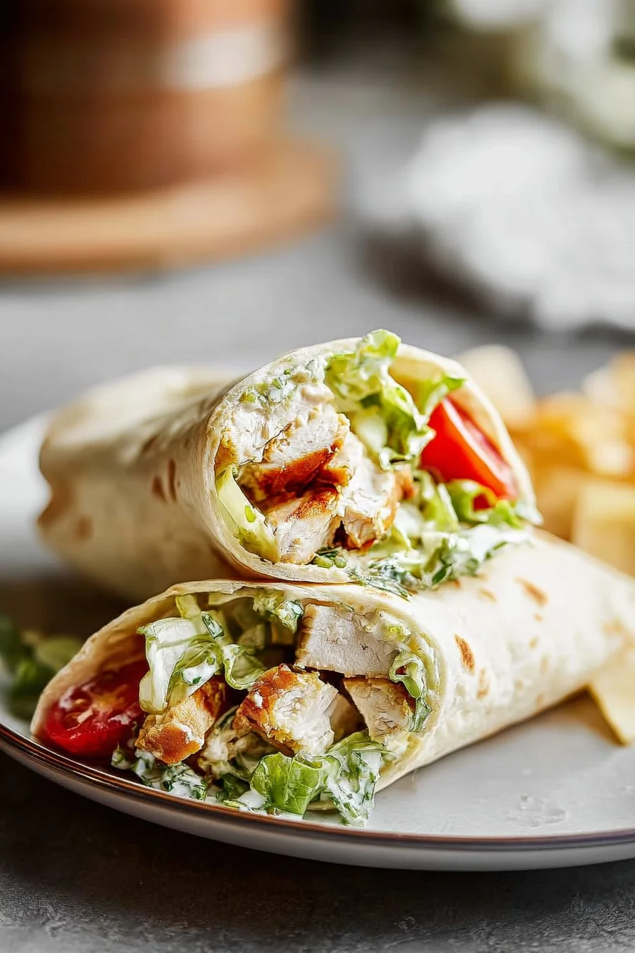 Chicken Caesar Wrap