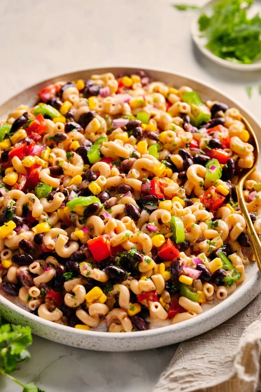 Cowboy Caviar Pasta Salad