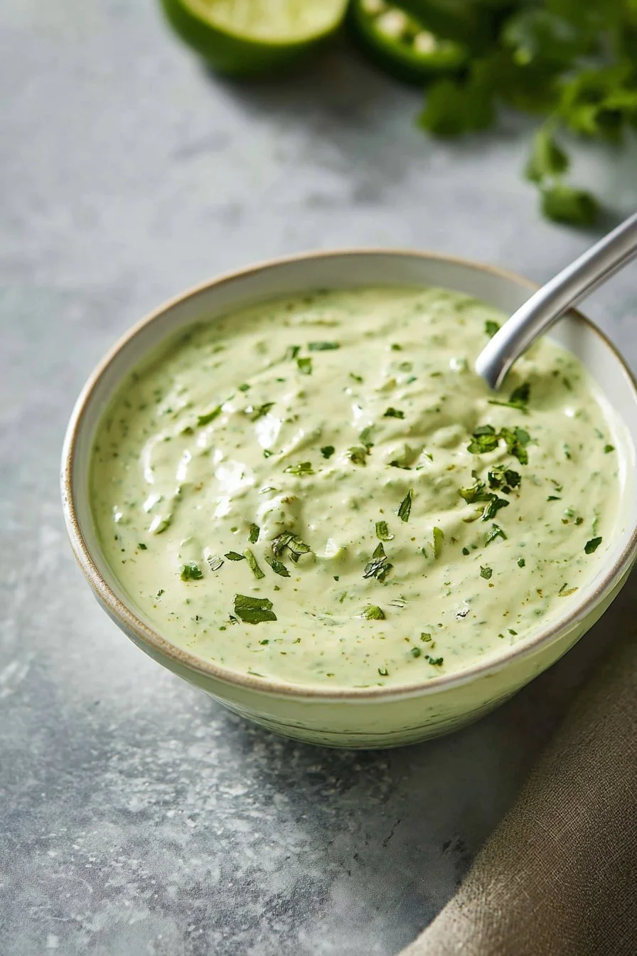 Creamy Jalapeno Sauce