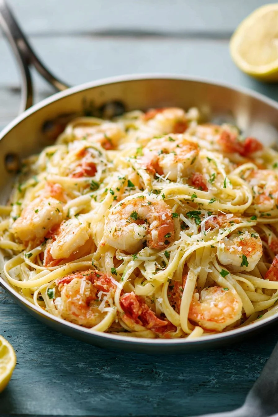 Shrimp Linguine