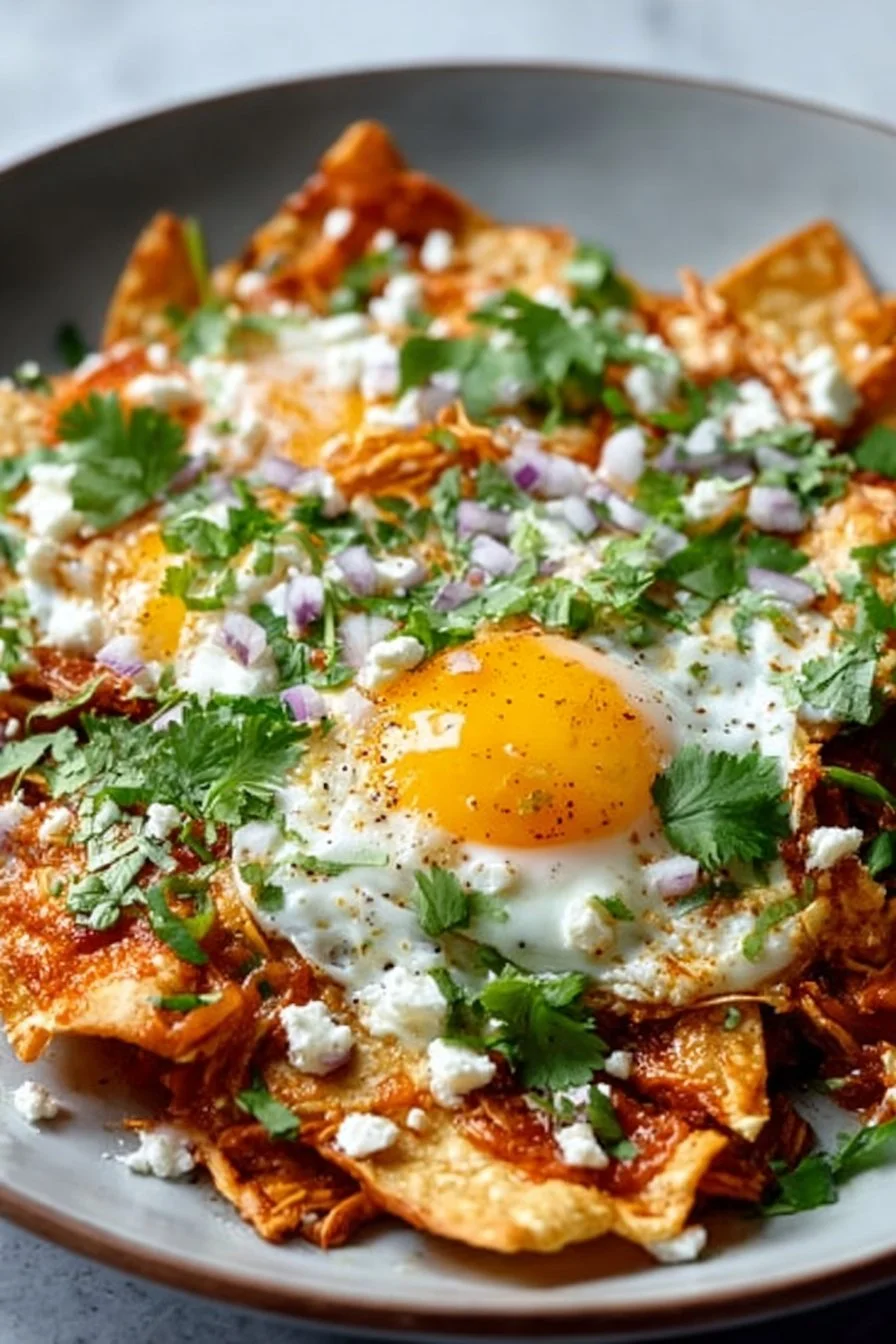 Crispy Chilaquiles