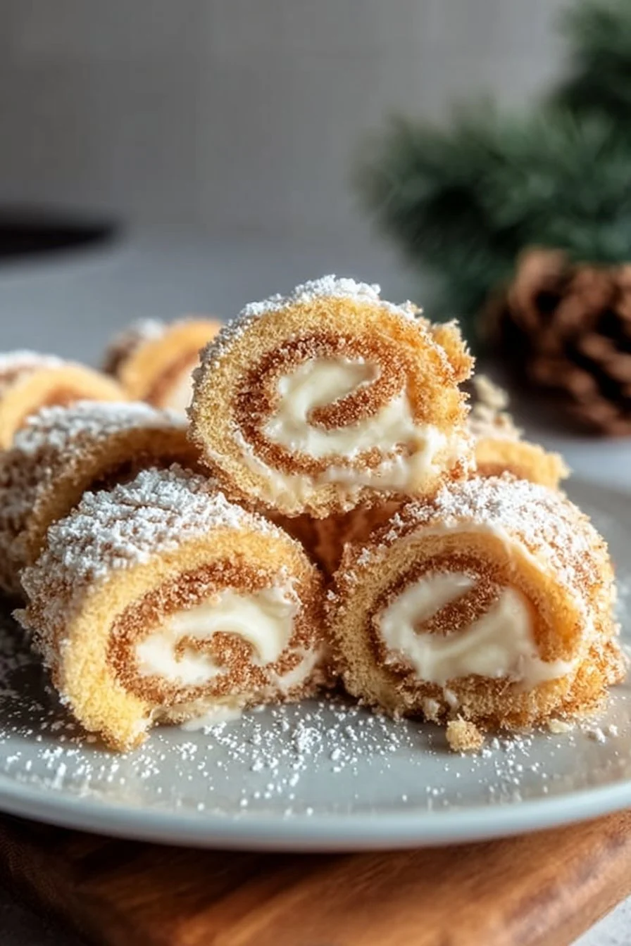 Crispy Diploma Roll Cookies Recipe with Easy White Chocolate Filling