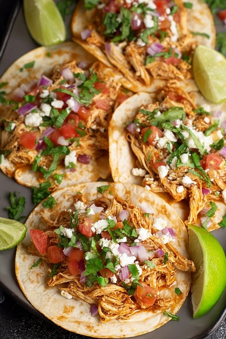 Crockpot Chicken Tacos