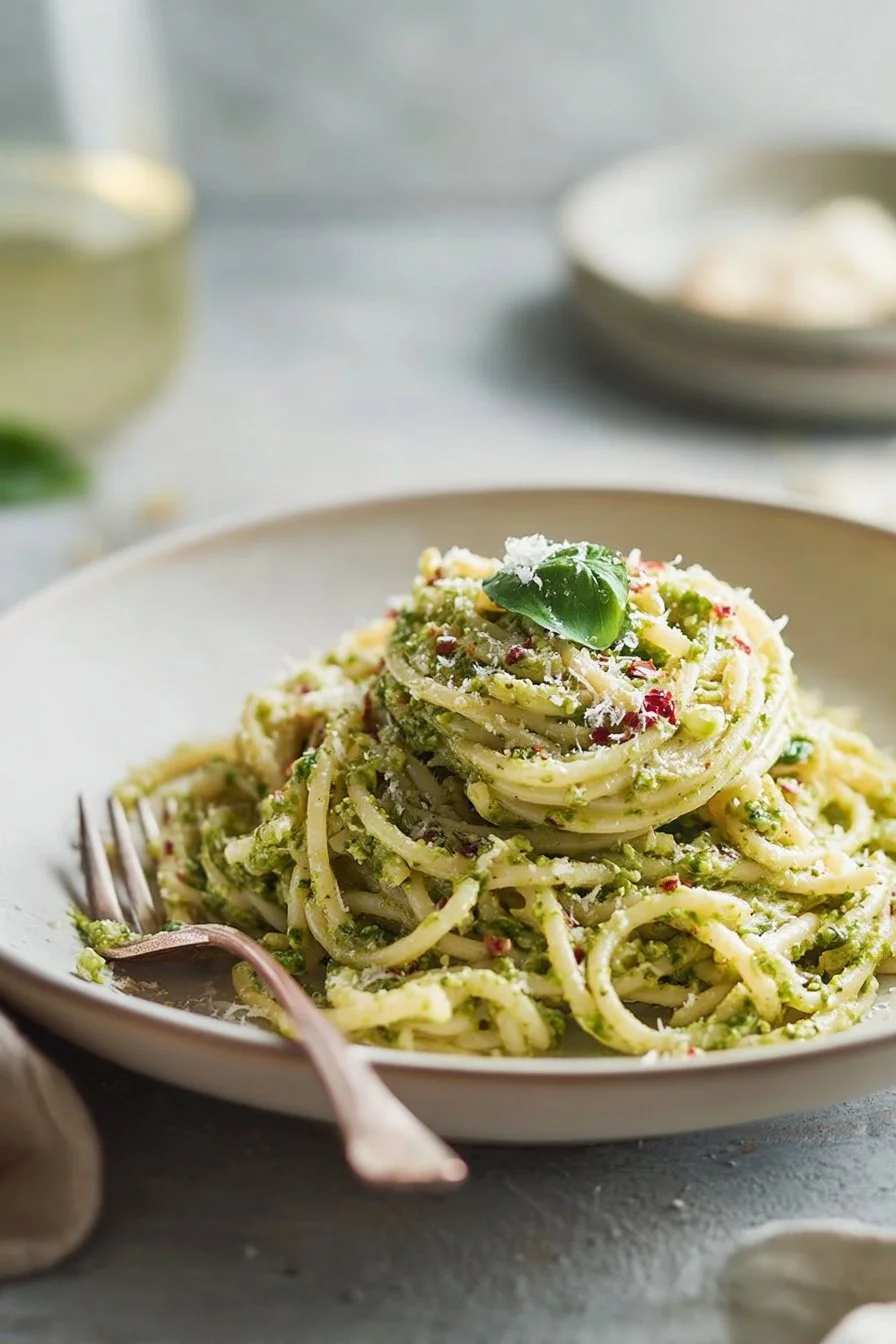 Lemon Pesto Pasta