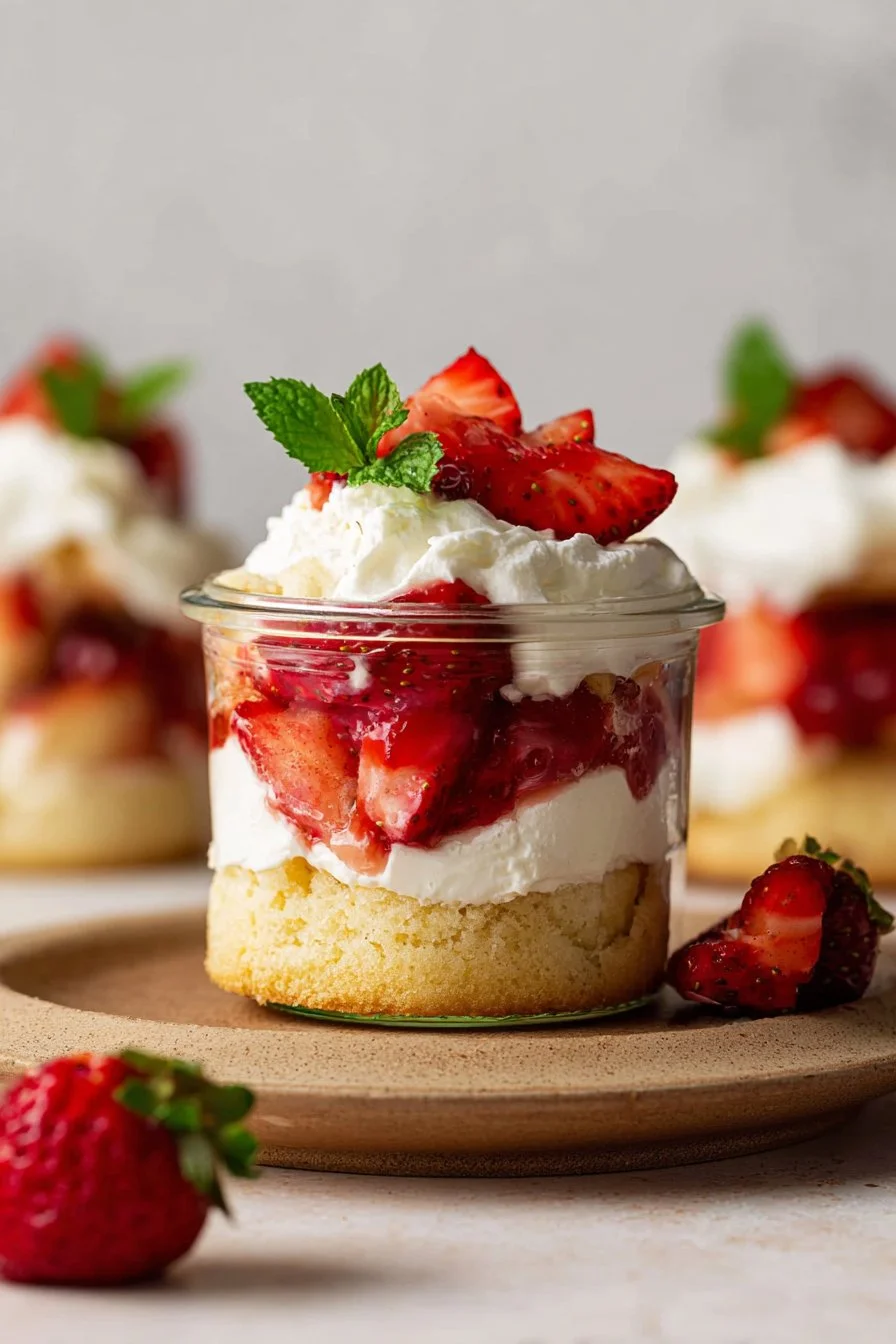 Strawberry Shortcake Cups Recipe