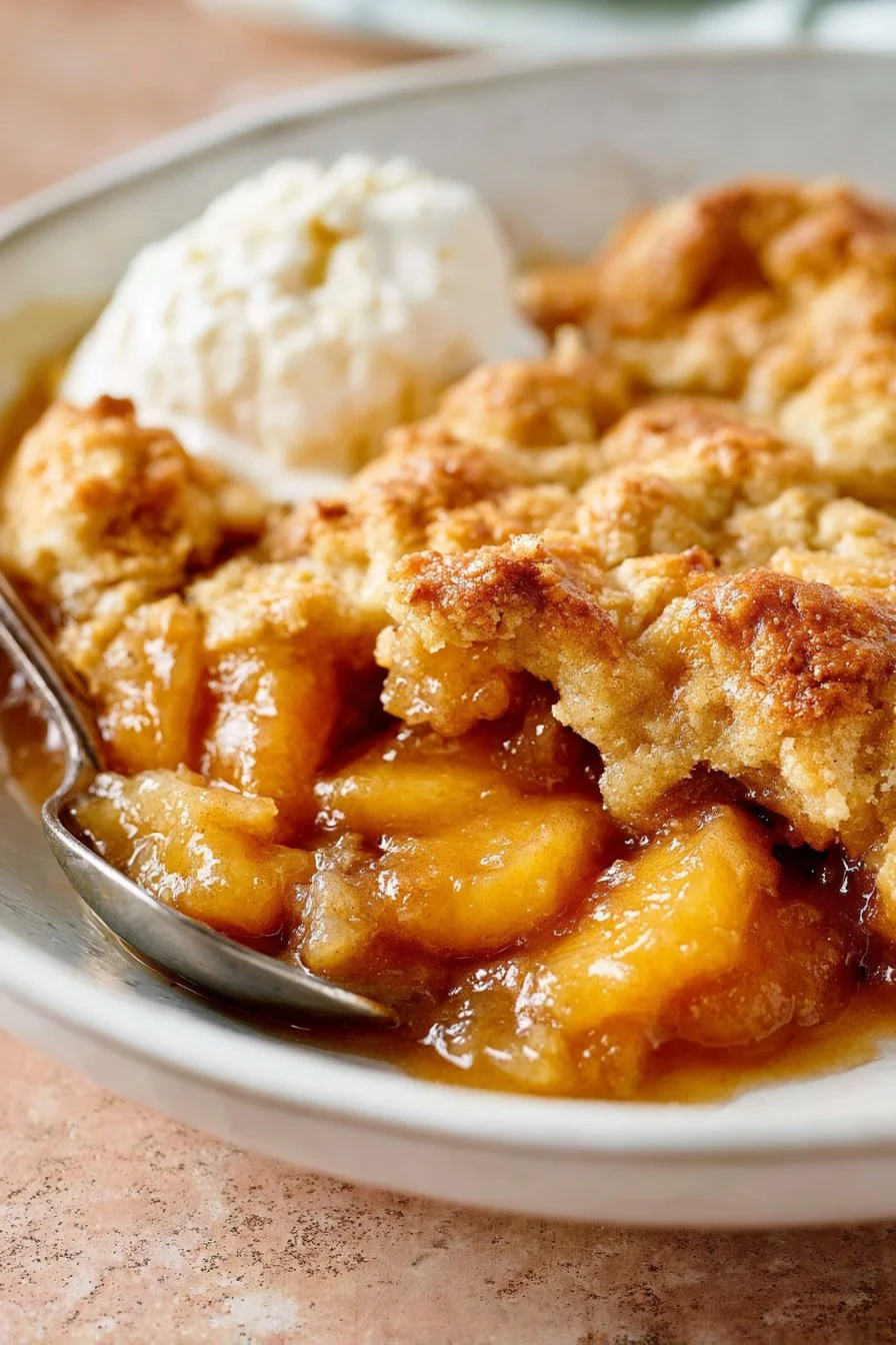 Fresh Peach Cobbler