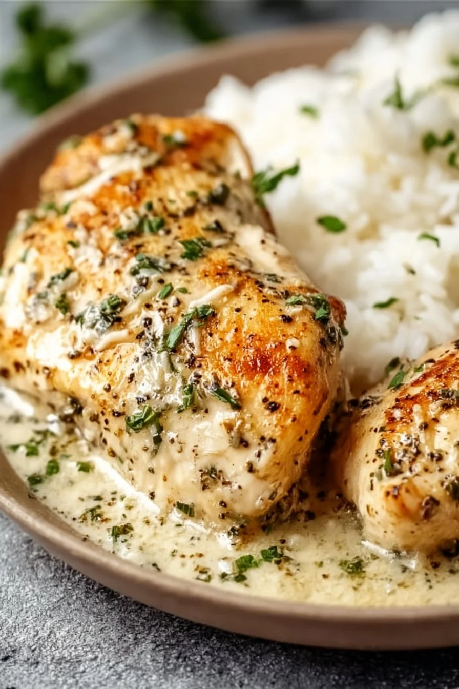 Creamy Garlic Parmesan Chicken
