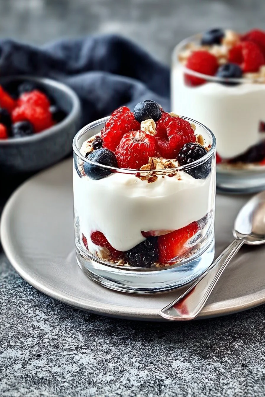 Greek Yogurt Berry Parfaits