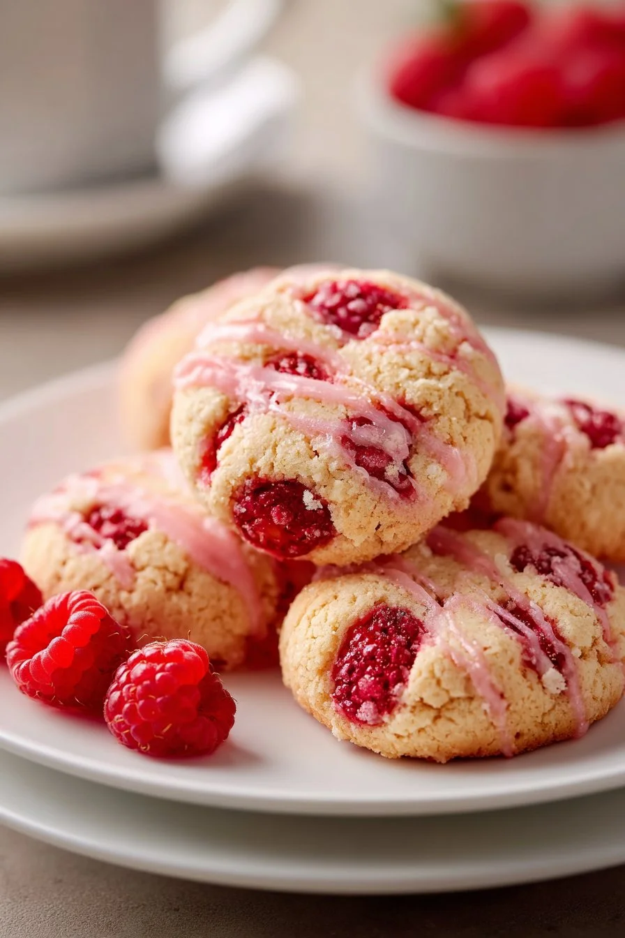 Mouthwatering Raspberry Cookies