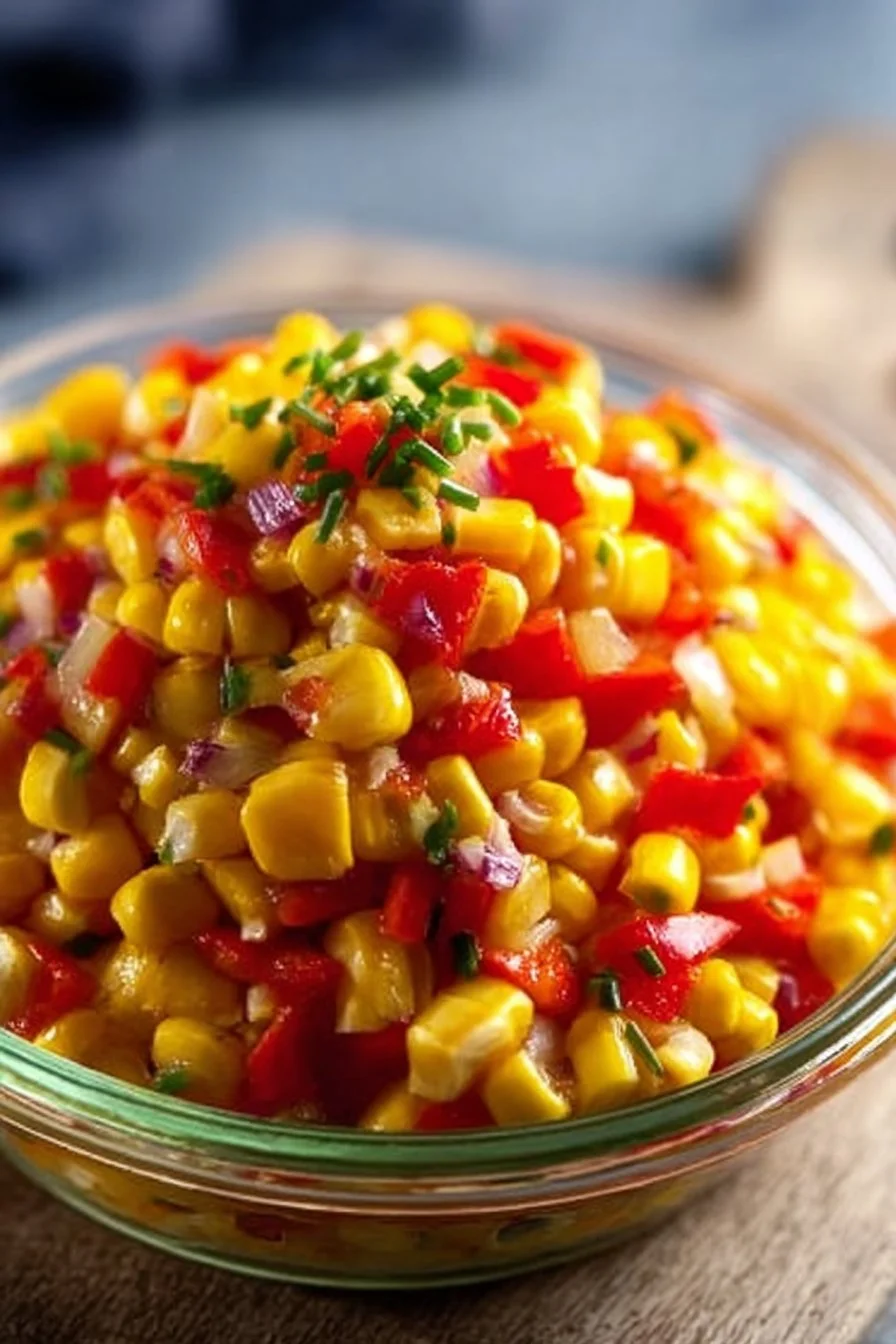 Sweet Corn and Red Pepper Relish