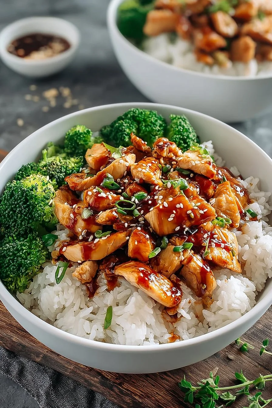 Teriyaki Chicken Rice Bowl
