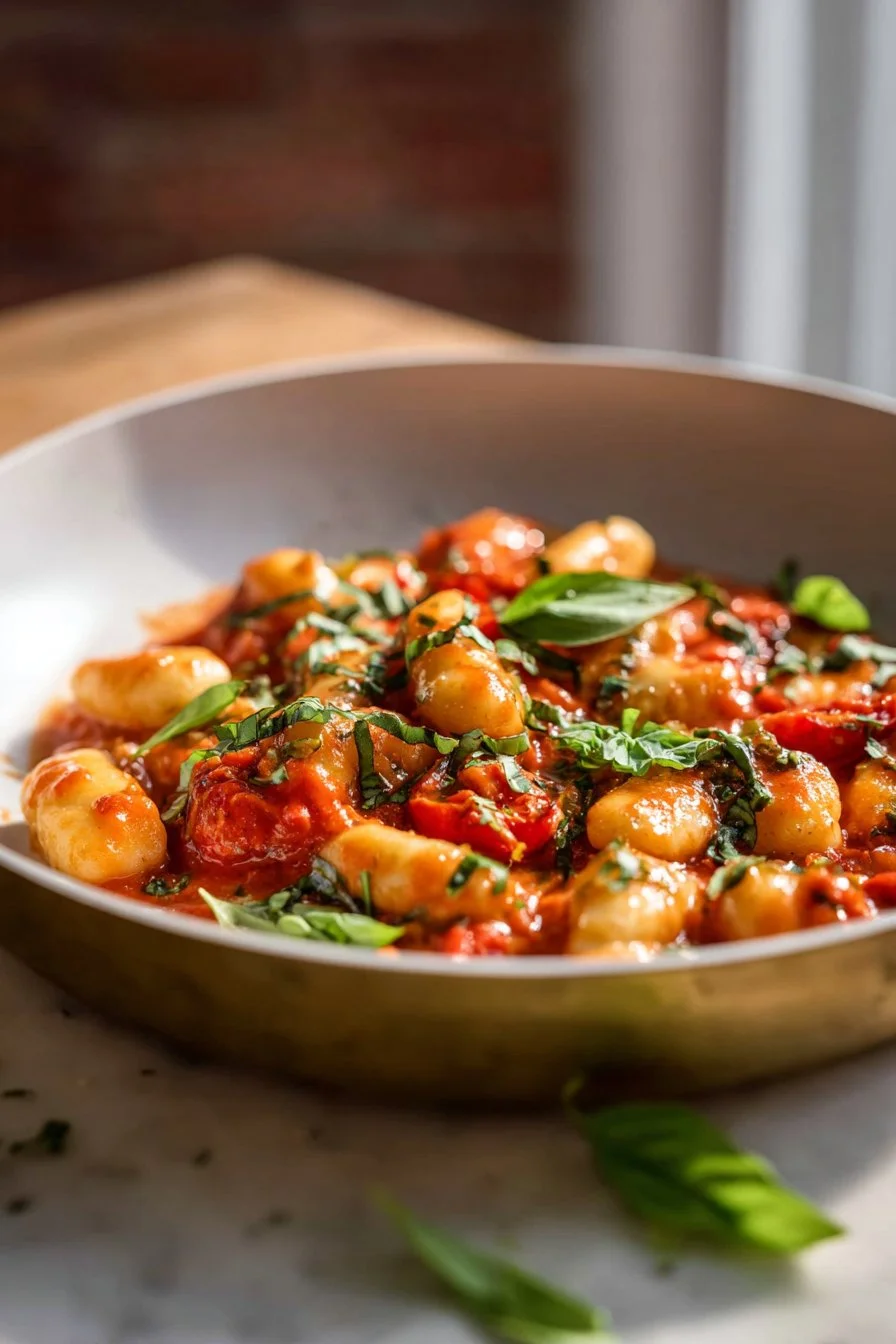 Tomato Basil Gnocchi