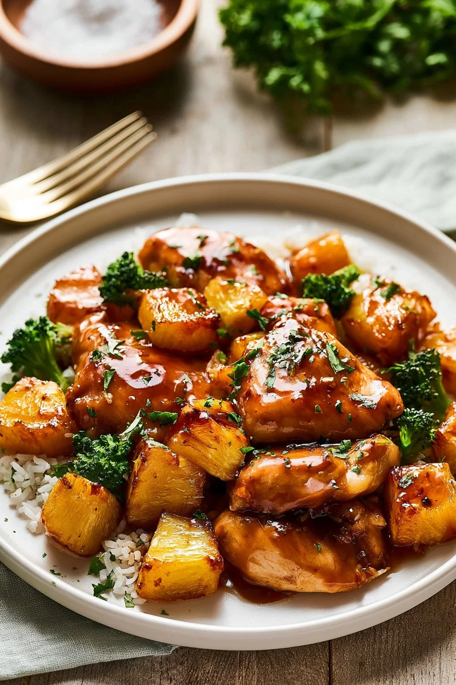 Baked Pineapple Teriyaki Chicken