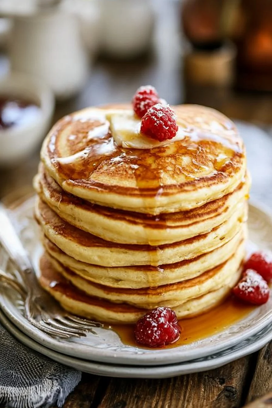 The BEST Fluffy Buttermilk Pancakes