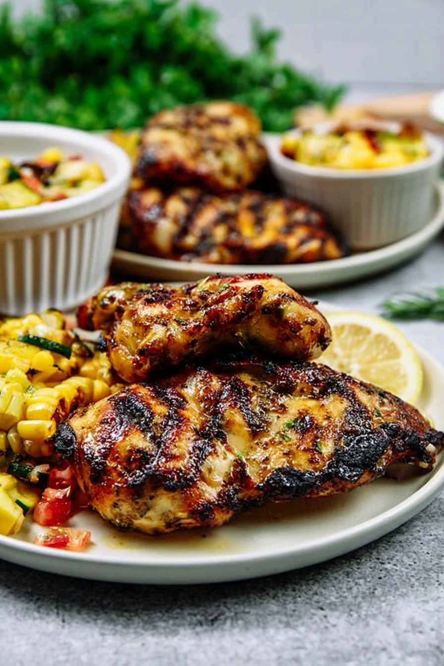 Cajun Butter-Basted Grilled Chicken