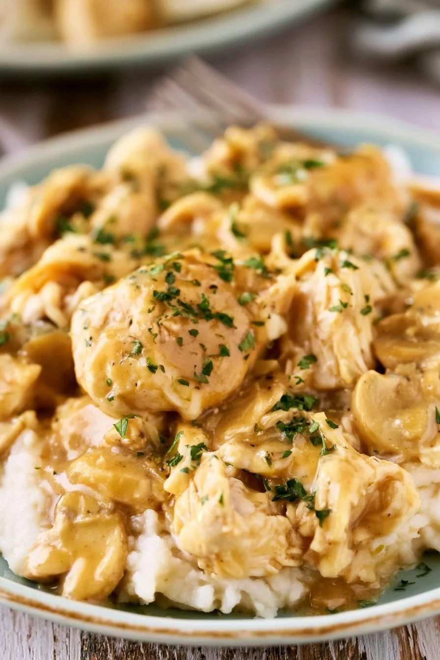 Crockpot Chicken and Gravy