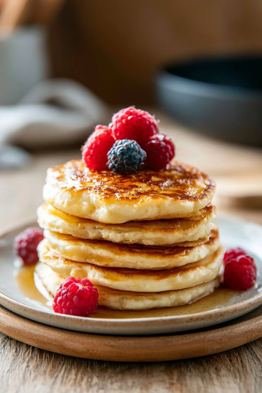 Cottage Cheese Pancakes