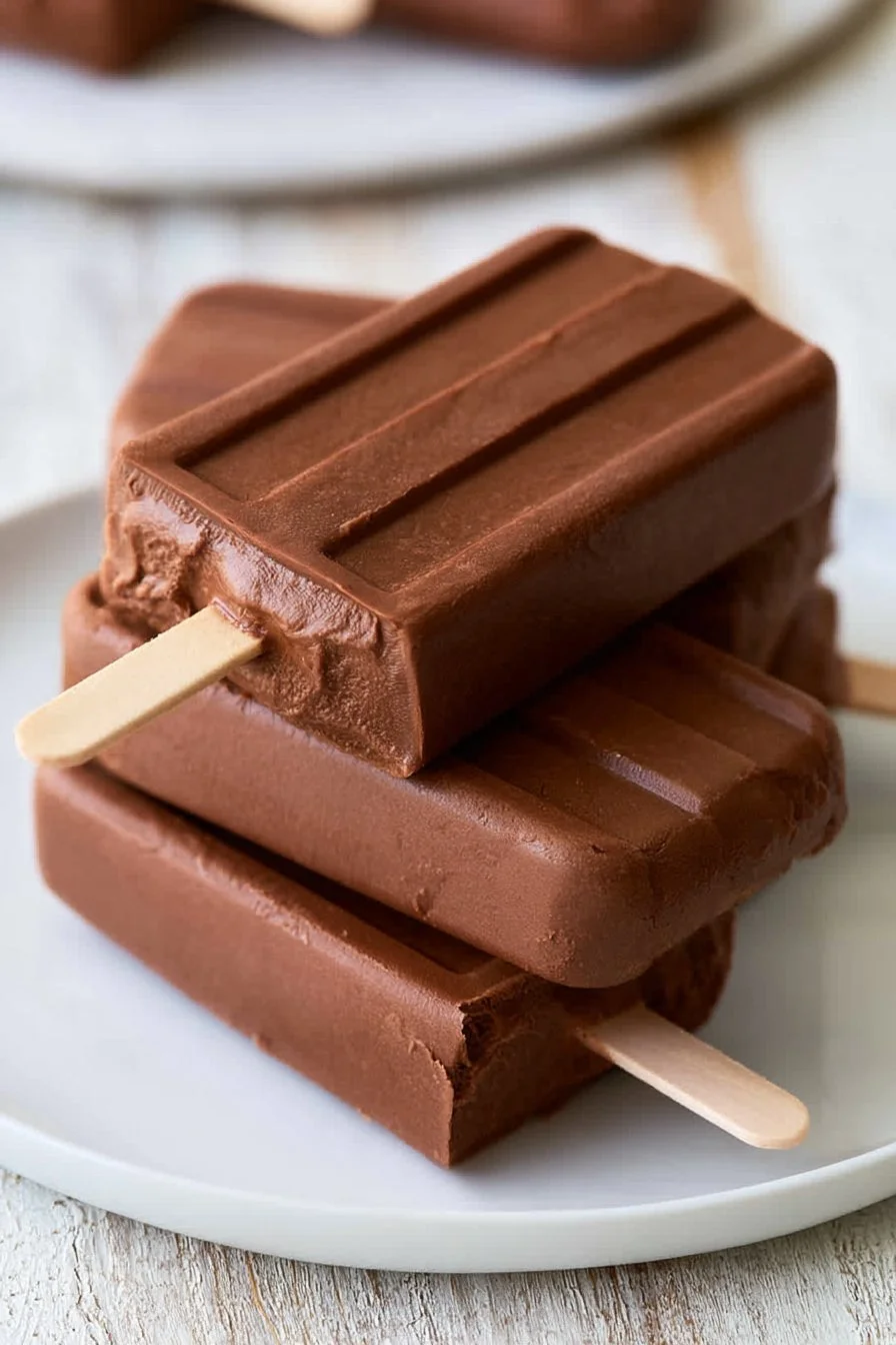 Fudge Popsicles (Fudgesicles) - I Heart Naptime