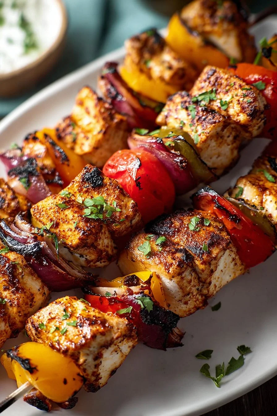 Grilled Chicken Kabobs