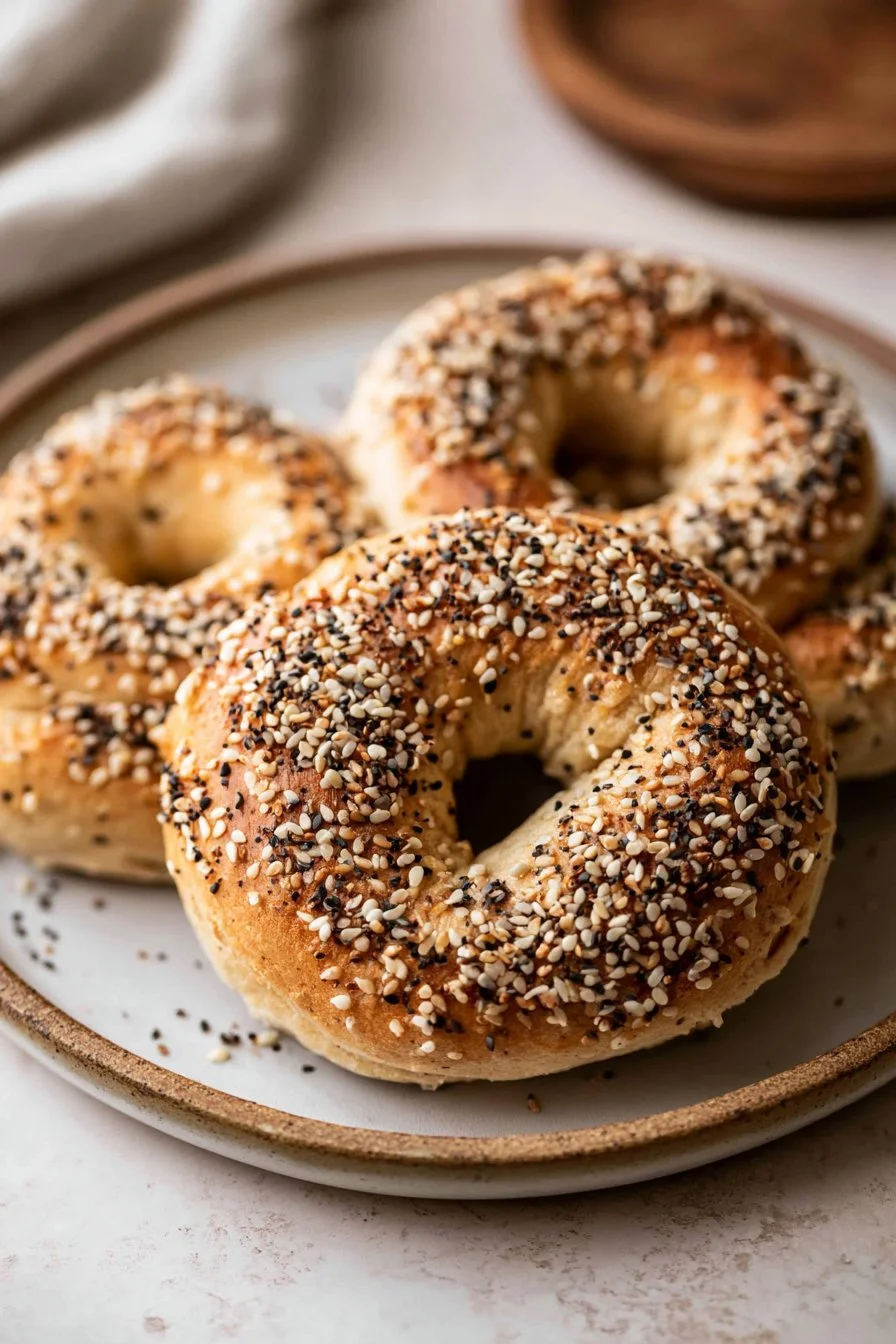 Homemade High Protein Bagels