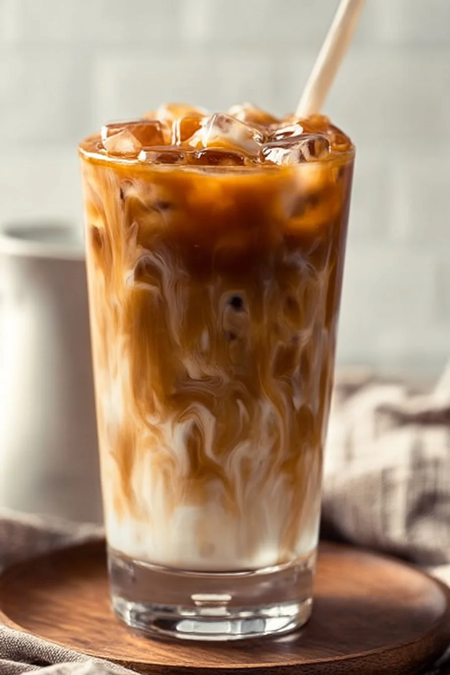 Iced Caramel Swirl Coffee Dunkin Copycat