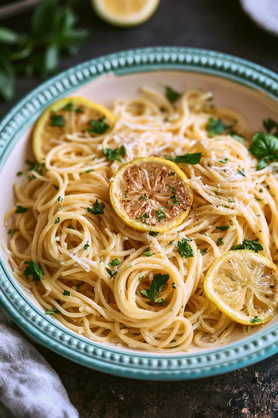 Lemon Garlic Butter Pasta