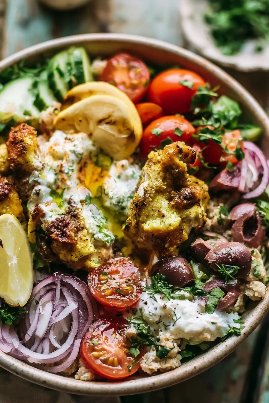 Mediterranean Chicken Bowl