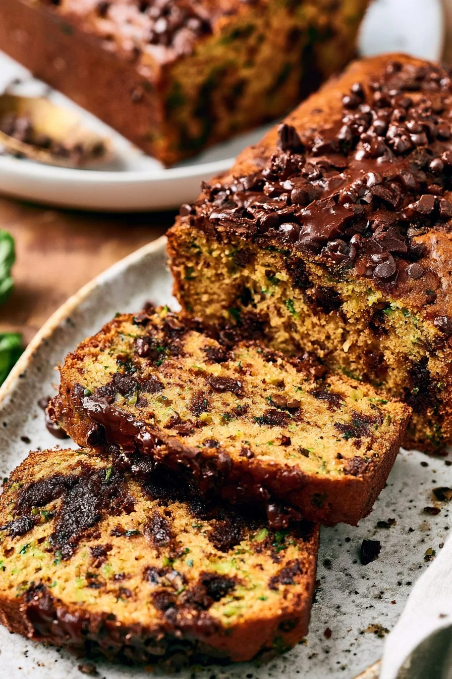 MOIST Chocolate Chip Zucchini Bread | Butternut Bakery