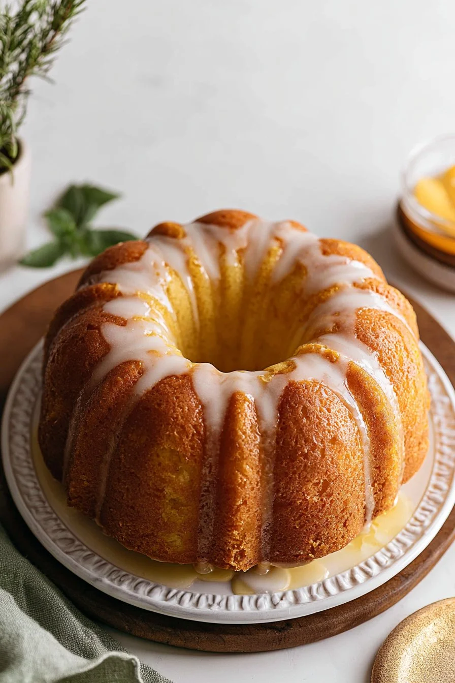 Peach Bundt Cake