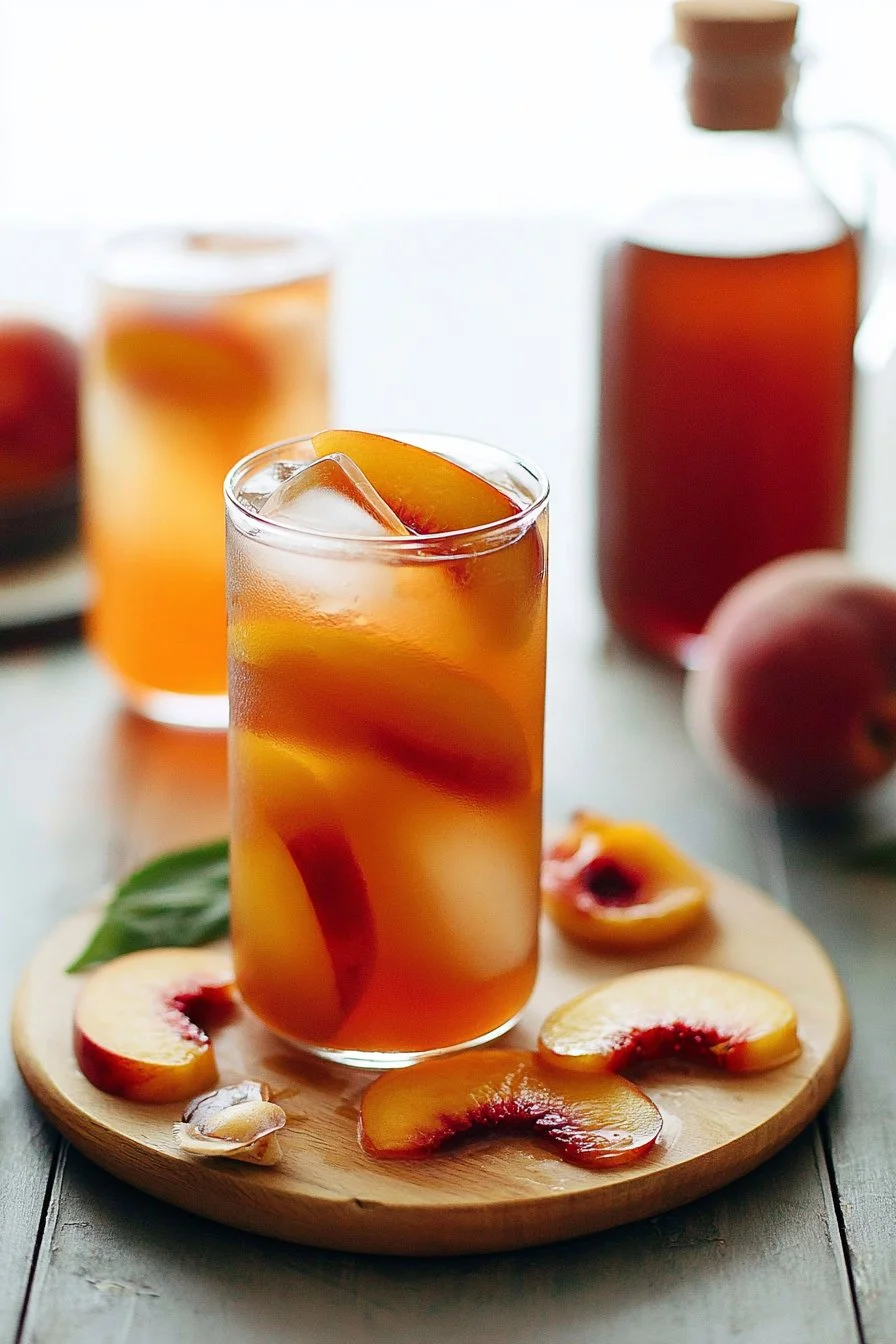 Perfect Peach Iced Tea