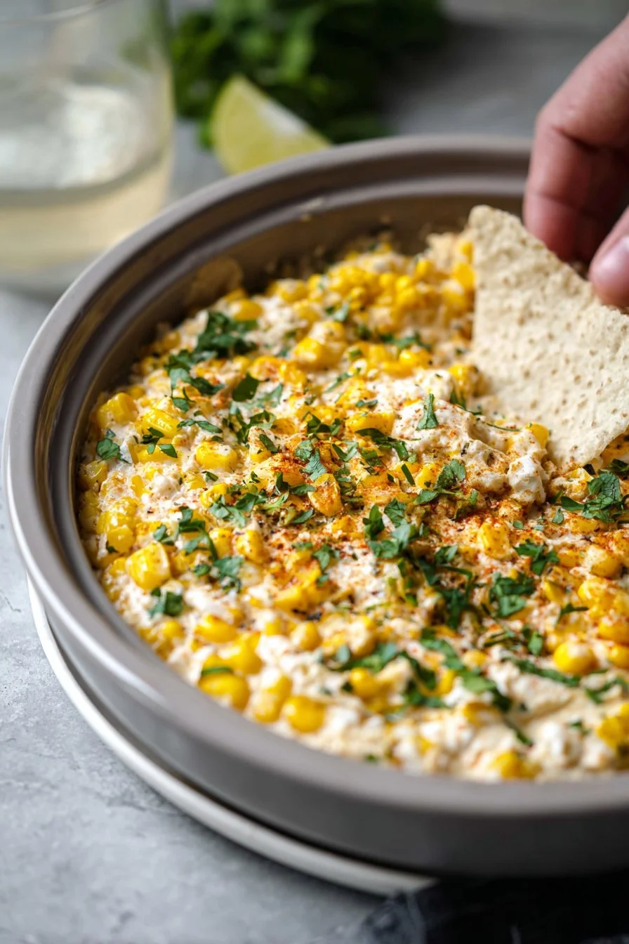 Slow Cooker Street Corn Dip