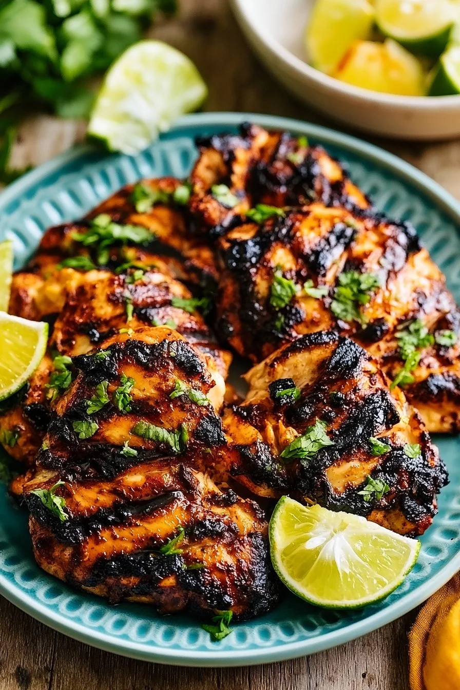 Smoky Chipotle Lime Marinated Chicken